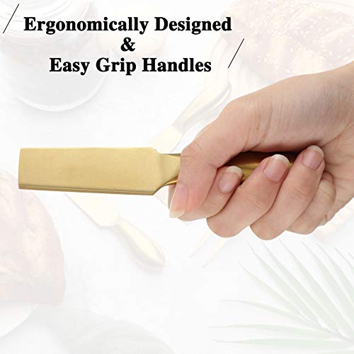 Patelai SUVELAM 4 Pieces Stainless Steel Cheese Knives Set thumb #2