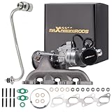 maXpeedingrods 667-203 Turbo Turbocharger Kit with Turbo Oil Feed Line Pipe Tube, for Chevy Cruze 2011-2016 Sonic 2012-2019, for Chevrolet Trax Cruze Limite, for Buick Encore 55565353