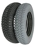 The Aftermarket Group Wheelchair Tire, Flat Free, Flat Tread, Grey, 14' X 3', TAG114291