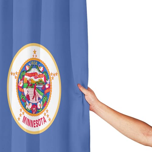 Rideau de douche Minnesota en polyester 183x183 cm avec 12 oeillets - 5
