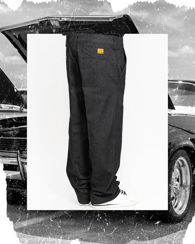 FB County Hard Denim Pants - Unisex, Durable & Relaxed Fit Cotton-Poly Work Pants, True to Size3