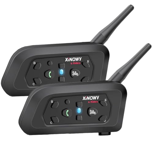 Mihono バイクインカム 6Riders （2台セット） V6Pro昇級版 ツーリング...