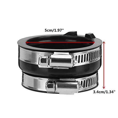 Cicmod Intake Manifold Carburetor Boot Joints For Yamaha Grizzly Yfm 600 1998 1999 2000 2001 #TOP1