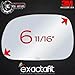 exactafit 8260L Driver Side Mirror Glass Replacement Repair Compatible With 1996 1997 1998 1999 2000 2001 2002 BMW Z3 Z-3