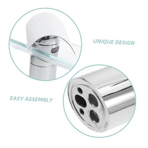 Robinet eau mitigeur pour meuble-lavabo à double commande chaude et froide - 4