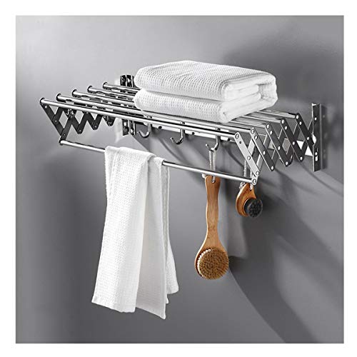 Porte-serviettes baignoire design LWX en finition chrome brossé