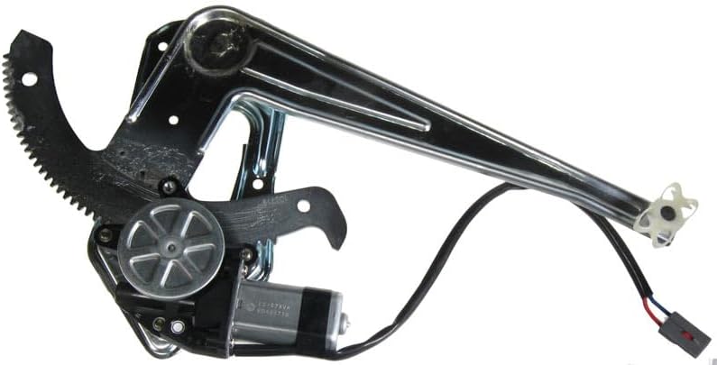 Miniatura 5 de TRQ Conjunto de motor y regulador de elevalunas eléctrico delantero compatible con Ford Ranger 1993-2011 Mazda B2300 1998-2001 B2500 1994-2007 B3000