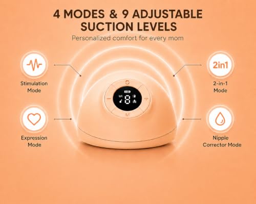 Image of Bump2Cradle PumpNGo GenZ Electric Wearable Breast Pump - Automatic Nipple Corrector | Brand By Doctor Moms | ISO 9001:2015 Certified, Hospital-Grade Suction, Lactation Support Included, 17 /19 /21 /25mm Flanges, 3 Modes & 9 Levels, USB Rechargeable (Model B2C-117 Pro) | Premium Carry Case Included