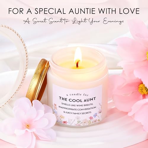 Image of Aunt Gifts for Women Best Auntie Gift Ideas Great Aunt Birthday Gifts for Aunts from Nephew Niece Kids Funny Best Aunts Ever Gift Set Cool Favorite Auntie Club Presents for Women Who Have Everything