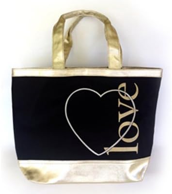 TOTE AMANDA BLK MICRO FIBER