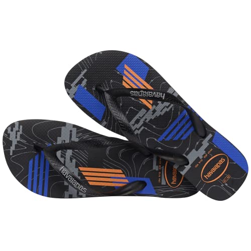 Chinelo Preto/Preto/Cinza Aco Trend Havaianas n° 41/42 Men