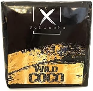 Xschischa Wild Coco 26 | carbón natural para cachimba de 100% coco – hasta 120 minutos de combustión | fuerte calor | sin sabor propio | poco ceniza