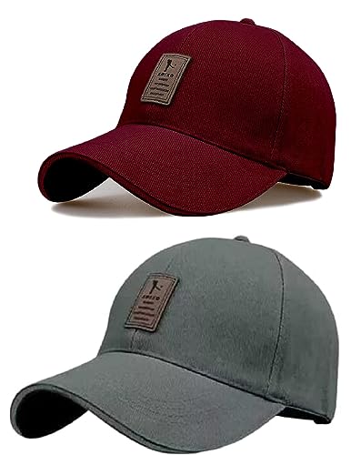 SELLORIA Brand Soft Cotton Adjustable Unisex Cap for Men and Wome...