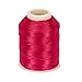 Produktbild Altinbaak 20g Häkelgarn Garne Dunkel Pink 300m 6 FACH 100% POLYESTER GARN 0,75mm Nr: 50 Embroidery Thread (1 Stück, IP6)