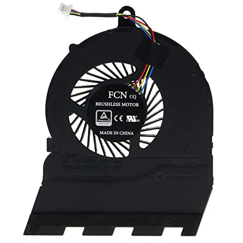 Ventilador de refrigeración de CPU de repuesto para Dell Inspiron 15-5565 15-5567 17-5767 P66F FN0565-A1033L2AL 0789DY 0MG81V