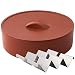 Tortilla warmer-10 inch Tortilla server & Taco Holder Set of 2-Mexican Food Container & Stainless Steel Taco Stand - Perfect for Keeping Tortillas, Pancakes, Waffles Warm -Microwave Save