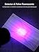 LE Small UV Blacklight Flashlight, Portable Black Light 395nm, Ultraviolet Light Detector for Invisible Ink Pens, Dog Cat Pet Urine Stain, AAA Batteries Included