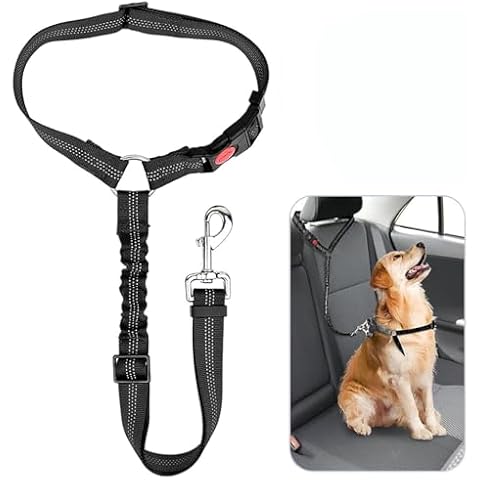 Adjustable Dog Car Seat Belt Harness Cover