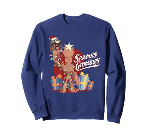 Marvel Guardians of the Galaxy Season's Grootings Christmas Sweatshirt