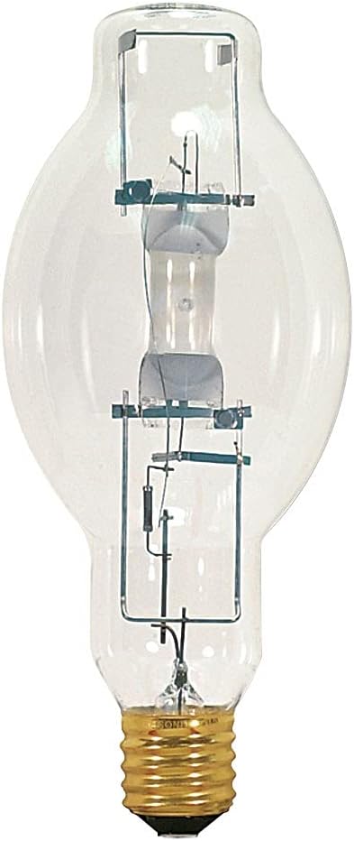 Satco 1000-Watt 4000K Clear BT37 Metal Halide Lamp with Mogul Base Universal Mount