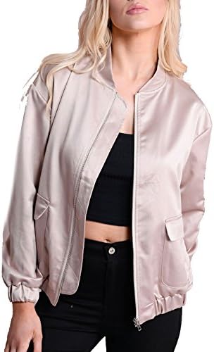 nude aviator jacket