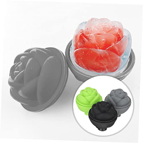 Molde de silicona para hielo en forma de bola 3 pzas miniatura 6