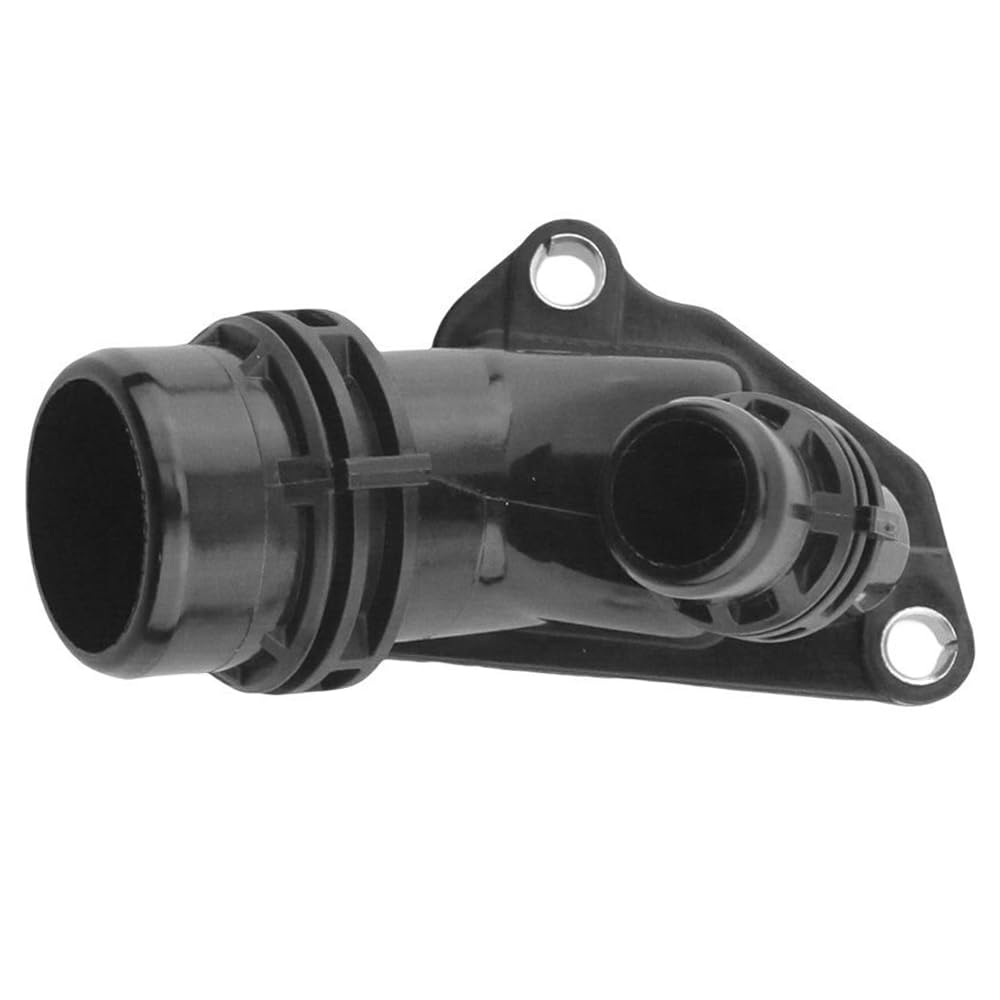 MASO Alloggiamento termostato liquido di raffreddamento motore, compatibile con B/M*W 1' 2' 3' E82 2.0D 2007-2013, MPN: 1117800048