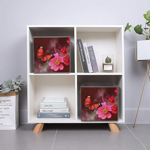 Boîtes de rangement pliables pour vêtements dans le dressing - 6