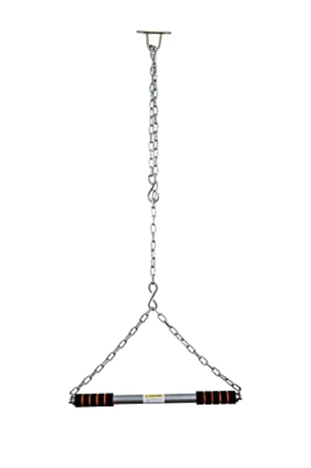GERMANTECH FITNESS Steel Pull Up/Chin up Bar, Heavy Duty Rod with Thick Chain Hanging Rod Pull Up Bar with soft Foam Grip (5 FEET Thick Chain) (B09N6MQRTJ) Amazon Price History, Amazon Price Tracker