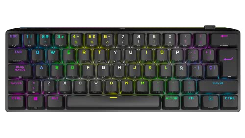 TECLADO ESPAÑOL CORSAIR USB CORSAIR K70 PRO MINI WIRELESS CH-9189010-ES - Tastiera gaming - Immagine 3