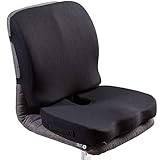 5 Stars United Seat Cushion Pillow for Office Chair and Back Support for Office Chair, Bundle