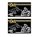 Qwjdsb pour BMW R1250GS R1250 R 1250 GS GSA 2018 2019 2020 2021, Autocollants de Coffre HP valises de Queue valises Bagages en Aluminium Aventure