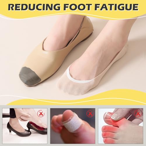 Almohadillas rellenas para zapatos, 2 pares, negras miniatura 6
