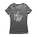 lepni.me T-Shirt Femme Le gâteau est Toujours Une Bonne idée Amour Cuisine Cuisine Manger au Four (S Graphite Multicolore)