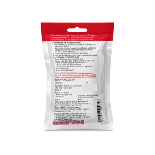 Image of IFB Descale Powder For Washing Machine Drum Cleaner 100g