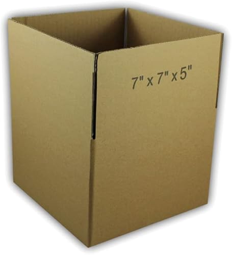 Miniatura 2 de 10 cajas de embalaje de cartón corrugado EcoSwift de 7 x 7 x 5 pulgadas, cajas de envío de mudanza, cajas de 7 x 7 x 5 pulgadas