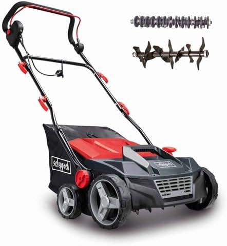 Scheppach Scarificateur électrique SC38 | 1600W | Largeur de coup...