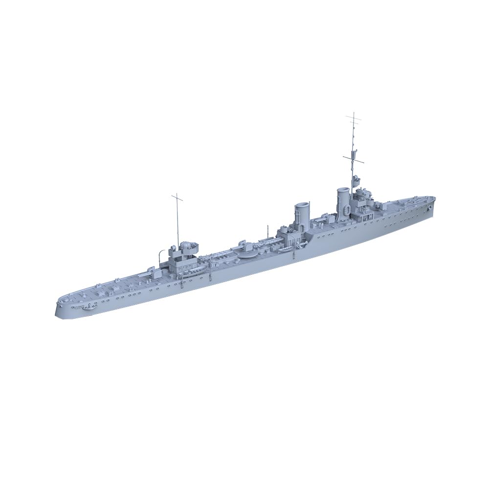 MRY-SFW SSC350605-A 1/350 zestaw do budowy modelu wojskowego, włoski niszczyciel klasy Leone z 1938 r., segmentowany kadłub
