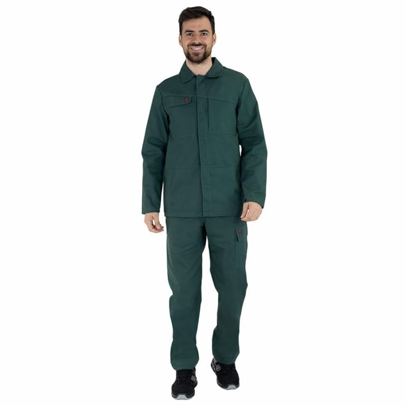 Pantalon de travail Dioptase vert bouteille LAFONT ample 2XL XXXL