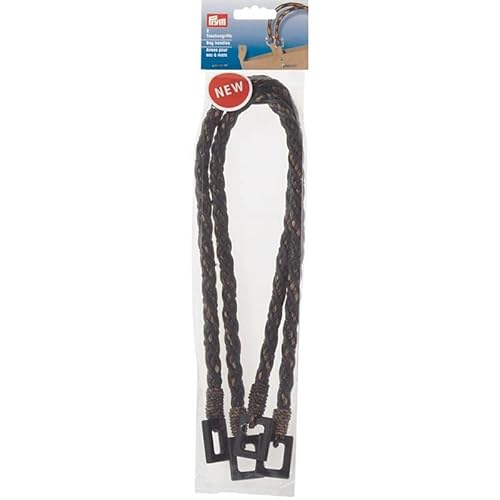 Manici per borse, Isabella, 62cm, marrone scuro