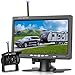 Digitale Senza Fili Telecamere Retromarcia Kit, 7 Pollici IPS Monitor con Visione Notturna IP68 Impermeabile, BSD, Image Flip, Wireless Telecamera Posteriore Auto Camion/Bus/Furgone/Camper/Rimorchio