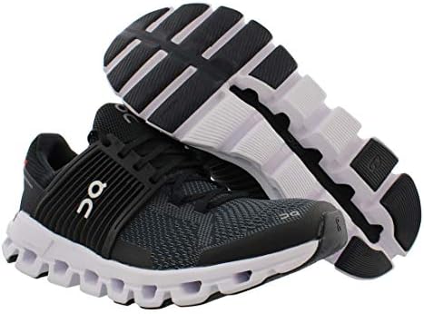 ON Running Womens Cloudswift Black/Rock Running Shoe - 9.5 | Image 1