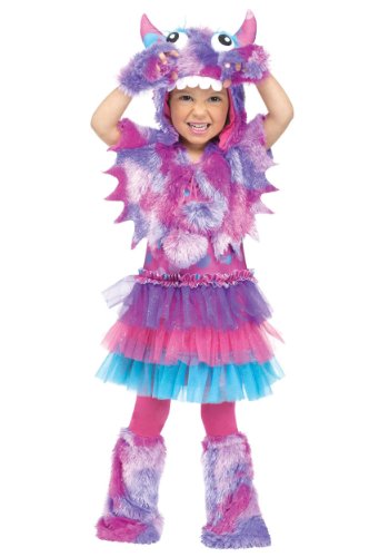 Adorable Polka Dot Monster Costume for Toddlers