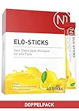 👍 𝐏𝐑𝐀𝐊𝐓𝐈𝐒𝐂𝐇 𝐀𝐔𝐂𝐇 𝐅Ü𝐑 𝐔𝐍𝐓𝐄𝐑𝐖𝐄𝐆𝐒: Die einzelnen Elo-Sticks sind sehr schlank & robust & passen so auch in jede Tasche oder Hosentasche. Das enthaltene Pulver löst sich in so gut wie jeder Flüssigkeit, wir empfehlen aber die Anwendung mit Wasser: Nimm den Inhalt eines Sticks (Portion á 8 g Pulver) eingerührt in ca. 200 ml stillem Wasser zu dir. Bitte nach der Zubereitung sofort trinken. Je nach Bedarf & Anwendungsgrund kannst du bis zu 5 Sticks pro Tag einnehmen.