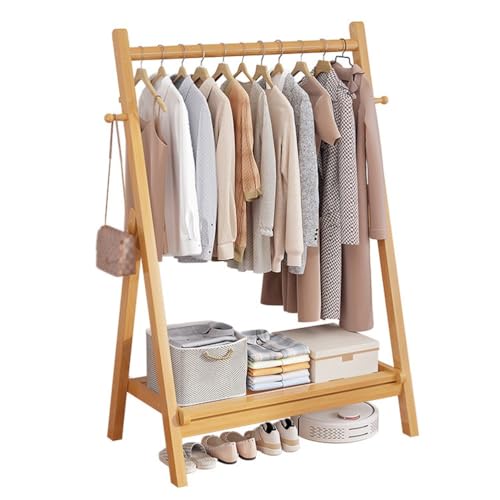 Porte-manteau pliable gain de place pour suspendre les vêtements sans encombrer