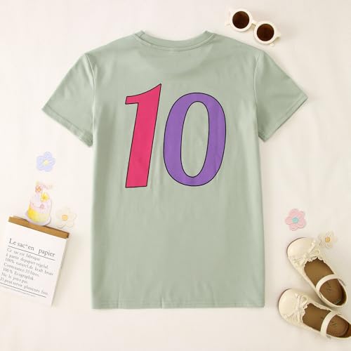 Image of Its Me Hi Im The Birthday Girl Its Me Birthday Girl Shirt Kid B-Day T-Shirt Party Tee Outfit Short Sleeve Tops 6-12Y