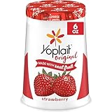Yoplait Original Low Fat Strawberry Yogurt Cup, Made with Real Fruit, 6 oz
