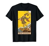 The Fool Tarot Card Major Arcana Card Zero 0 T-Shirt
