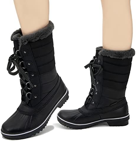 JBU by Jambu Women's Siberia Water Resistant Snow Boot, Black, 10 | Image 6