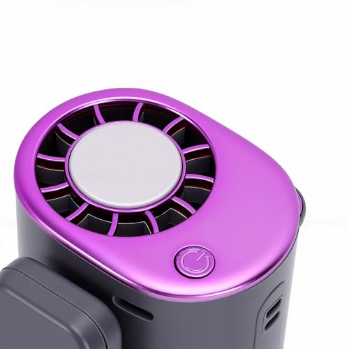 Ventilador de cintura KKPLZZ portátil, refrigeración TEC, 199 velocidades 8